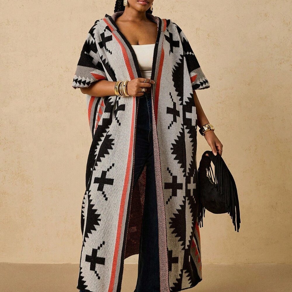 Boho Multicolor Women's Casual Scarf Shawl - Picture 3 of 6
